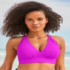 Loop Strap Halter Bikini Top image number null