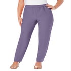 Classic Bend Over&reg; Pant &ndash; Woven Pull-On Straight Leg Pant image number null
