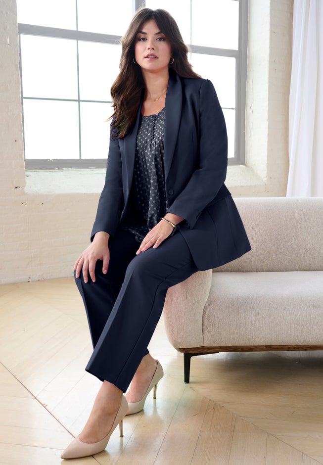 Classic Bend Over&reg; Pant &ndash; Woven Pull-On Straight Leg Pant image number 1