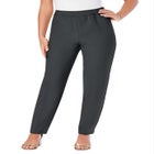 Classic Bend Over&reg; Pant &ndash; Woven Pull-On Straight Leg Pant image number null
