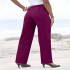 Classic Bend Over&reg; Pant &ndash; Woven Pull-On Straight Leg Pant image number null