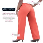Plus Size Classic Bend Over&reg; Structured Straight Leg Pull-On Pant image number null