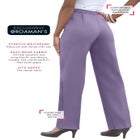 Plus Size Classic Bend Over&reg; Structured Straight Leg Pull-On Pant image number null