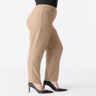 Plus Size Bend Over&reg; Classic Structured Straight-Leg Pull-On Pant image number 3