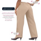 Plus Size Classic Bend Over&reg; Structured Straight Leg Pull-On Pant image number null
