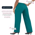 Plus Size Classic Bend Over&reg; Structured Straight Leg Pull-On Pant image number null