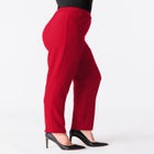 Plus Size Classic Bend Over&reg; Structured Straight Leg Pull-On Pant image number 4