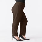 Plus Size Classic Bend Over&reg; Structured Straight Leg Pull-On Pant image number 2