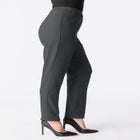 Plus Size Bend Over&reg; Classic Structured Straight-Leg Pull-On Pant image number 2