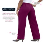 Plus Size Classic Bend Over&reg; Structured Straight Leg Pull-On Pant image number null