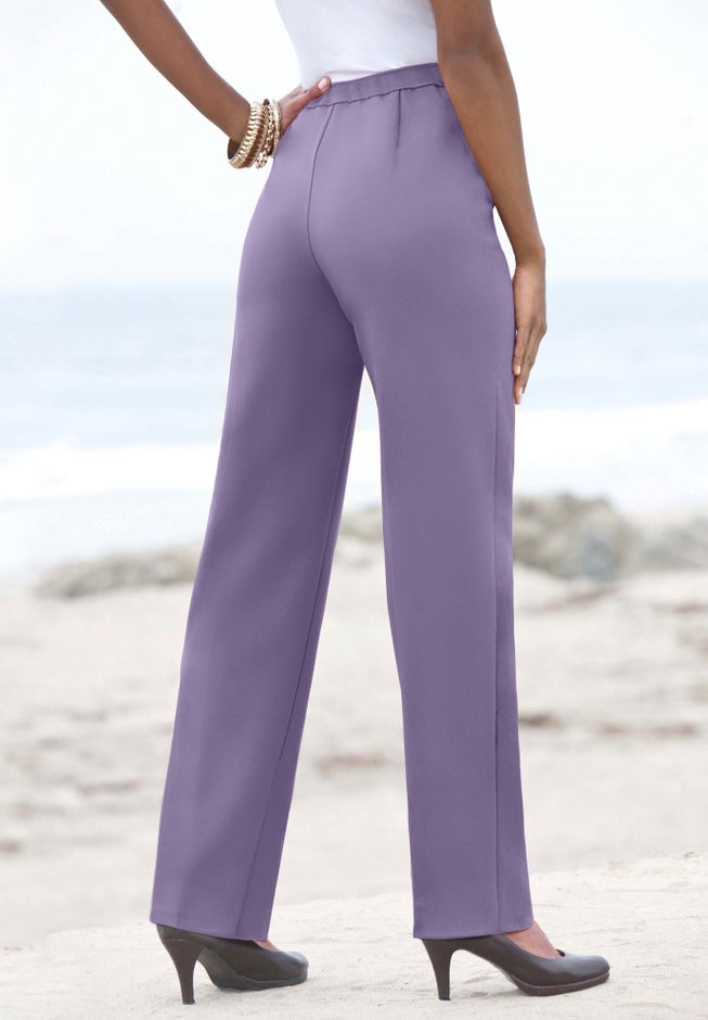 Classic Bend Over&reg; Pant &ndash; Woven Pull-On Straight Leg Pant image number 1