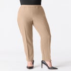 Plus Size Bend Over&reg; Classic Structured Straight-Leg Pull-On Pant image number 2