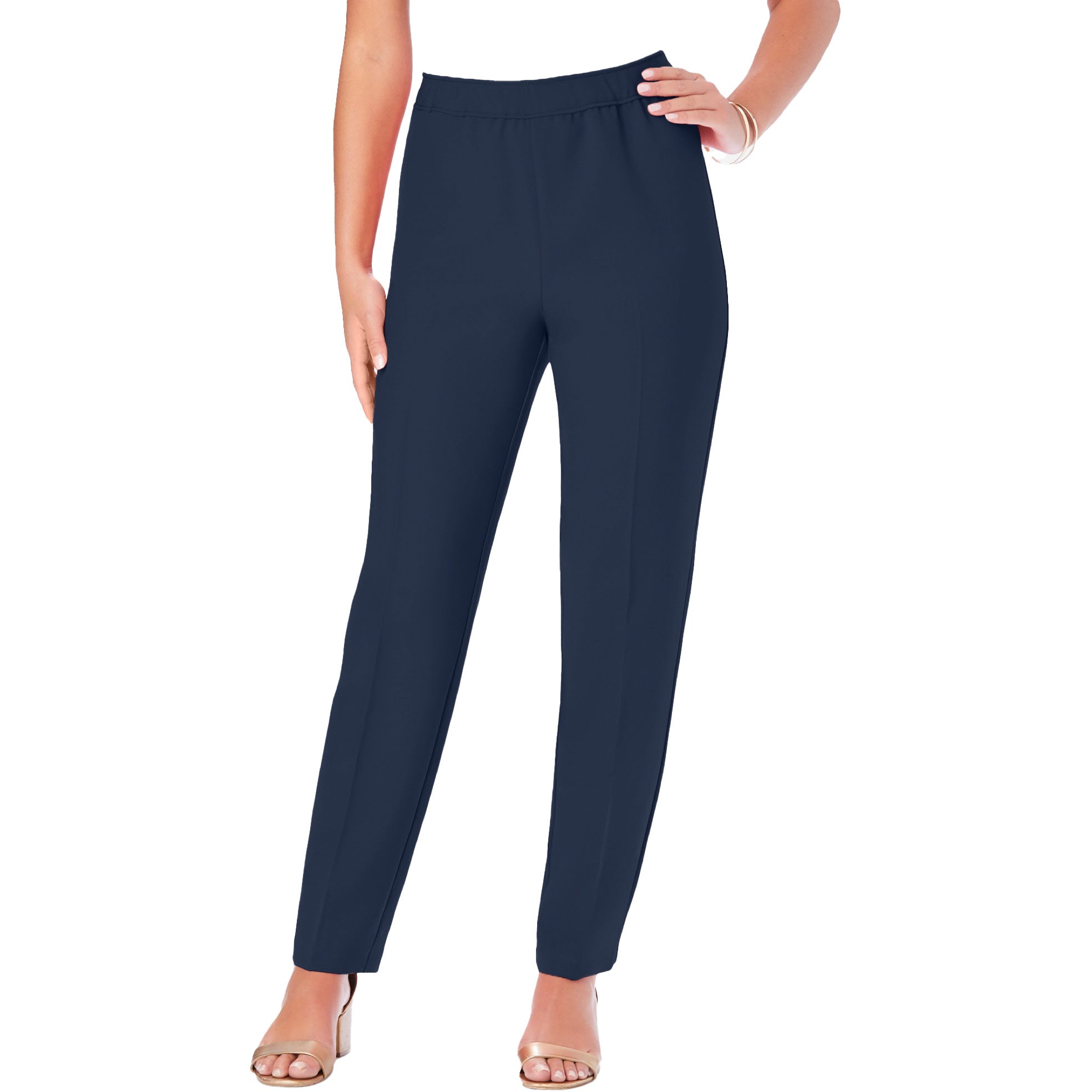 Classic Bend Over&reg; Pant &ndash; Woven Pull-On Straight Leg Pant image number 2