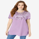 Embellished Tunic with Side Slits image number null