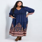 Sherry Shirred Bodice Maxi Dress image number 0