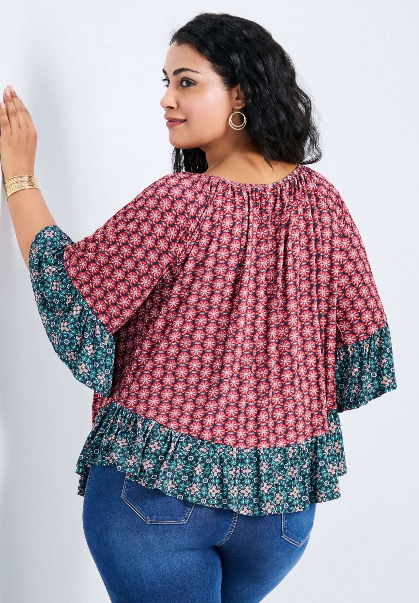 Serenity Ruffle Top image number 1