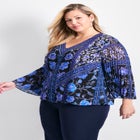 Harmony Pleat Sleeve Top image number null