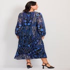 Harmony Twist Front Pleated Dress image number null