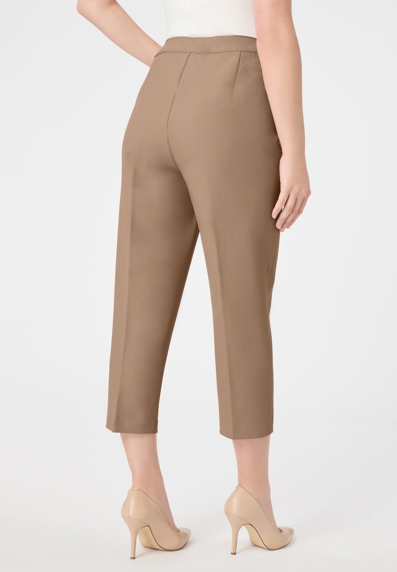 Plus Size Bend Over&reg; Capri Pant image number 0