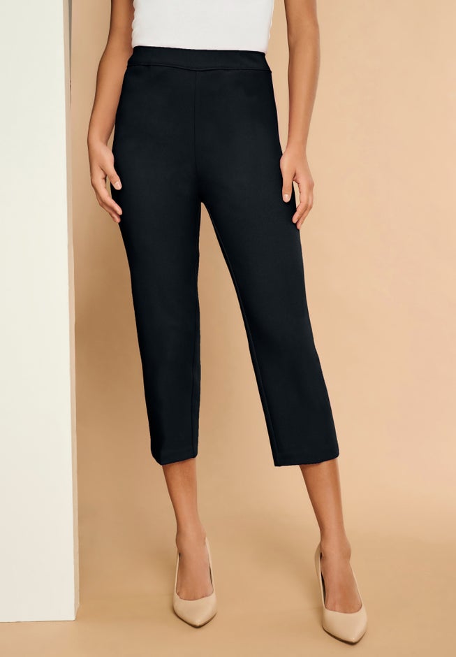 Plus Size Bend Over® Capri Pant image number 2