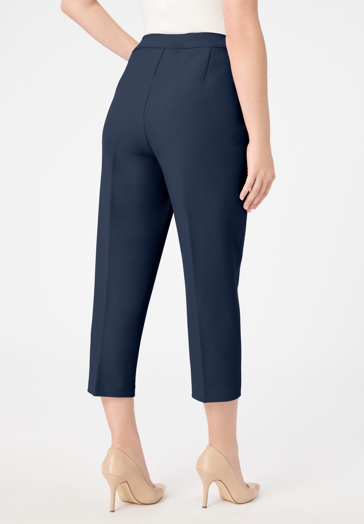 Plus Size Bend Over&reg; Capri Pant image number 1