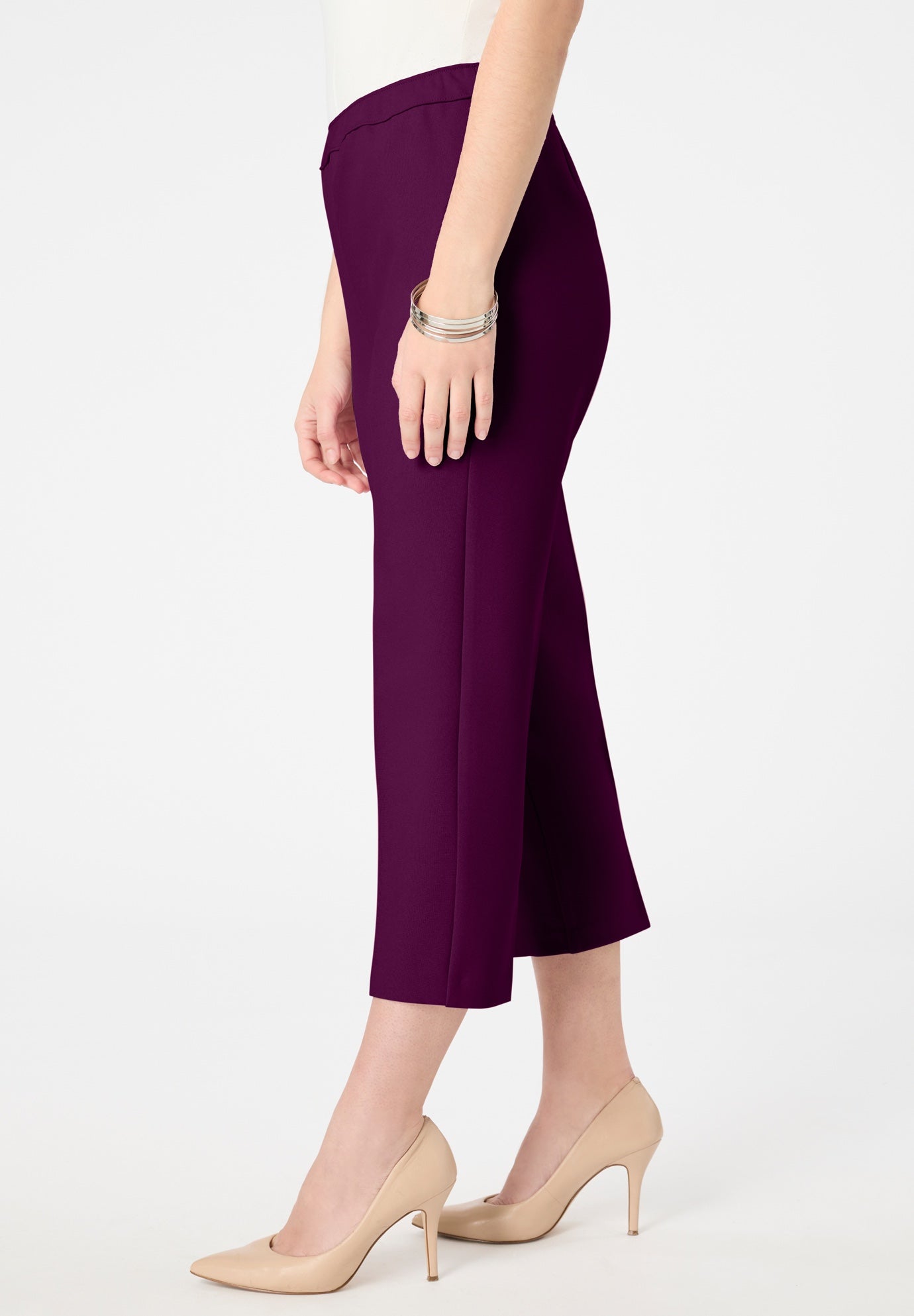 Plus Size Bend Over&reg; Capri Pant image number 2