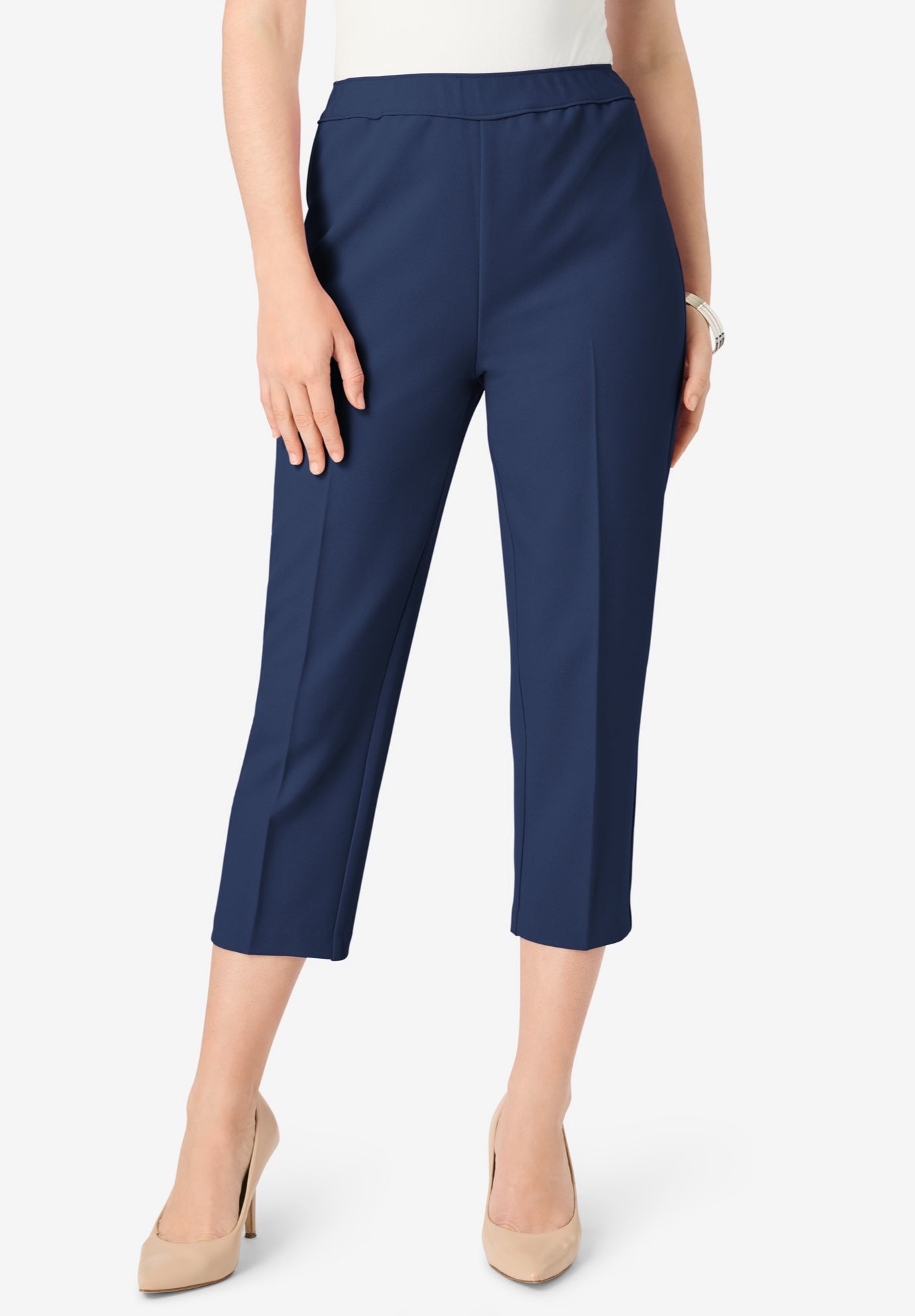 Plus Size Bend Over&reg; Capri Pant image number 0