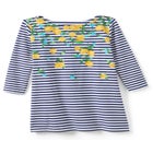 Stretch Cotton Boatneck Tunic image number null