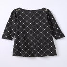 Stretch Cotton Boatneck Tunic image number null