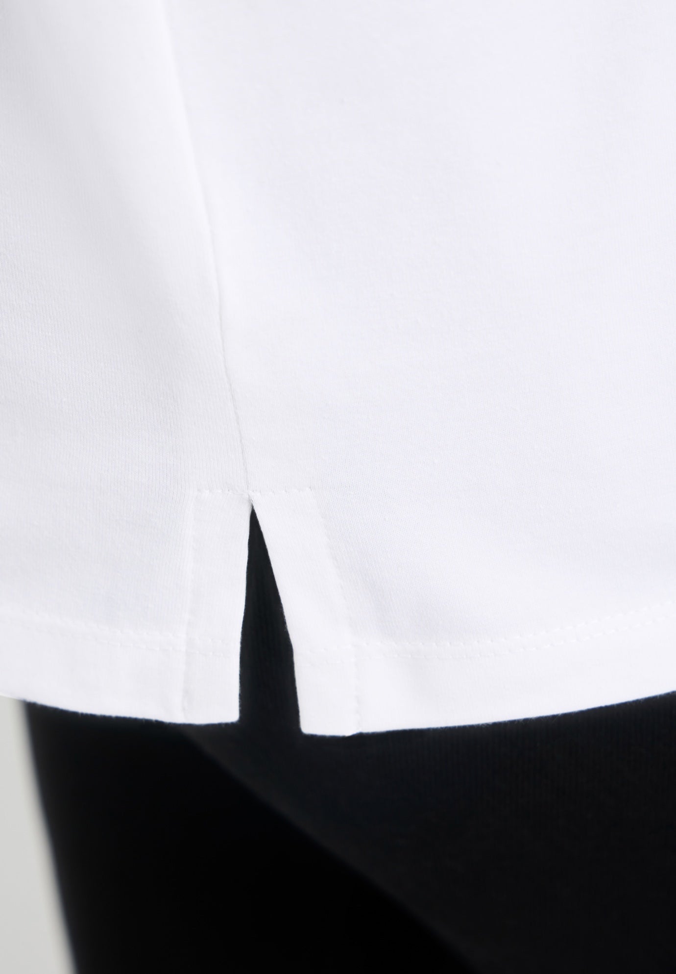 Stretch Cotton Boatneck Tunic image number 3