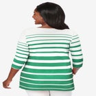 Stretch Cotton Boatneck Tunic image number null