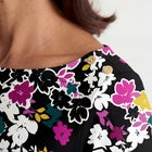 Stretch Cotton Boatneck Tunic image number null