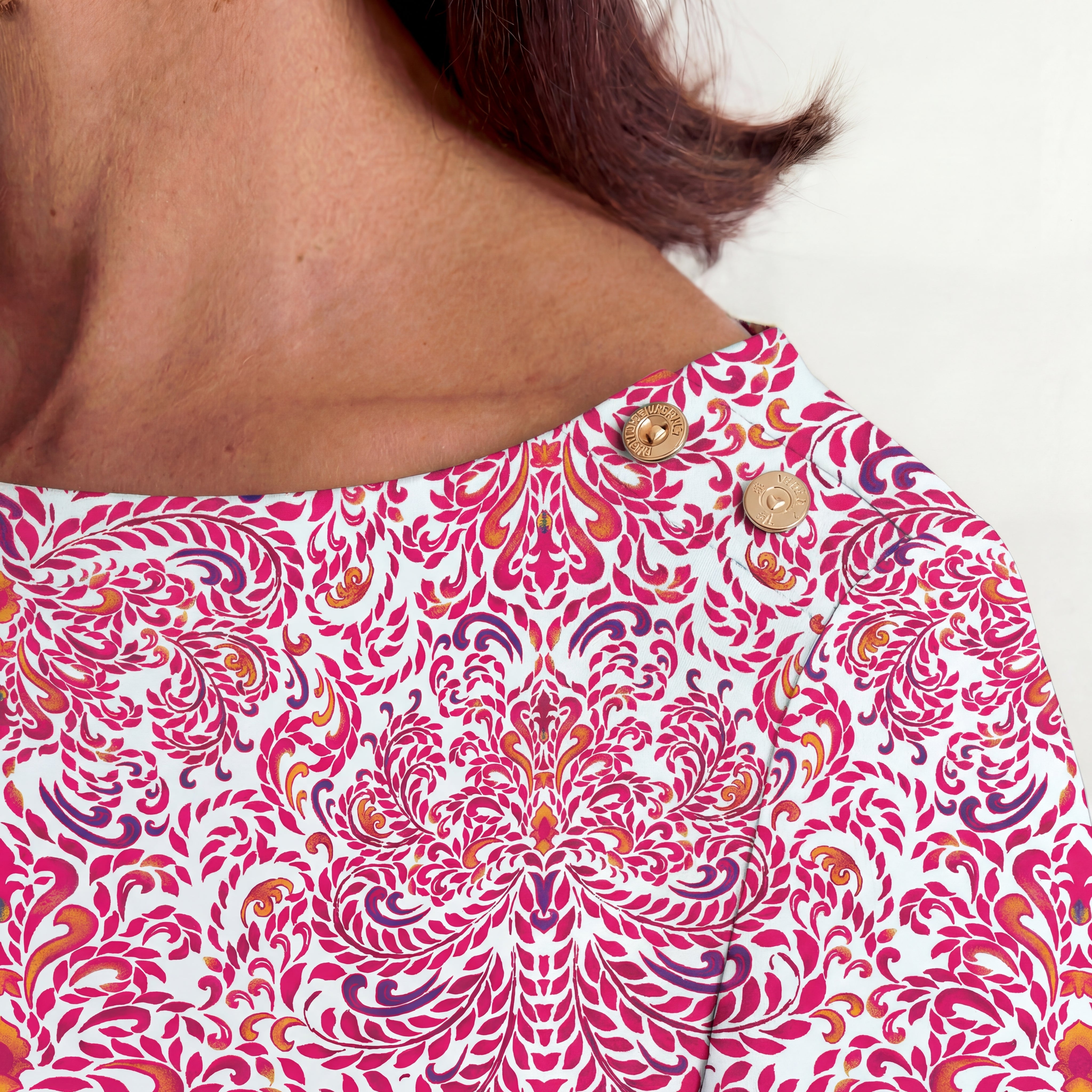 Stretch Cotton Boatneck Tunic image number 2