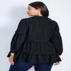 Amari Tiered Tunic Shirt image number 1