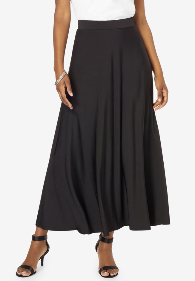 Ultrasmooth® Fabric Maxi Skirt image number 0