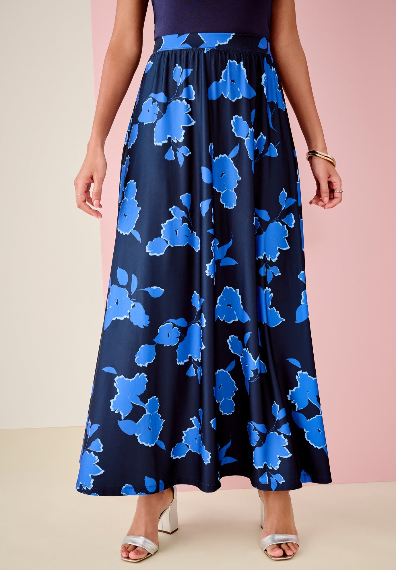 Ultrasmooth&reg; Fabric Maxi Skirt image number 0