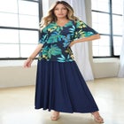 Ultrasmooth® Fabric Maxi Skirt image number null