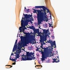 Ultrasmooth® Fabric Maxi Skirt image number null