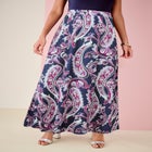 Ultrasmooth&reg; Fabric Maxi Skirt image number null