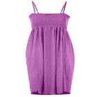 Smocked Bodice Tank Dress image number null