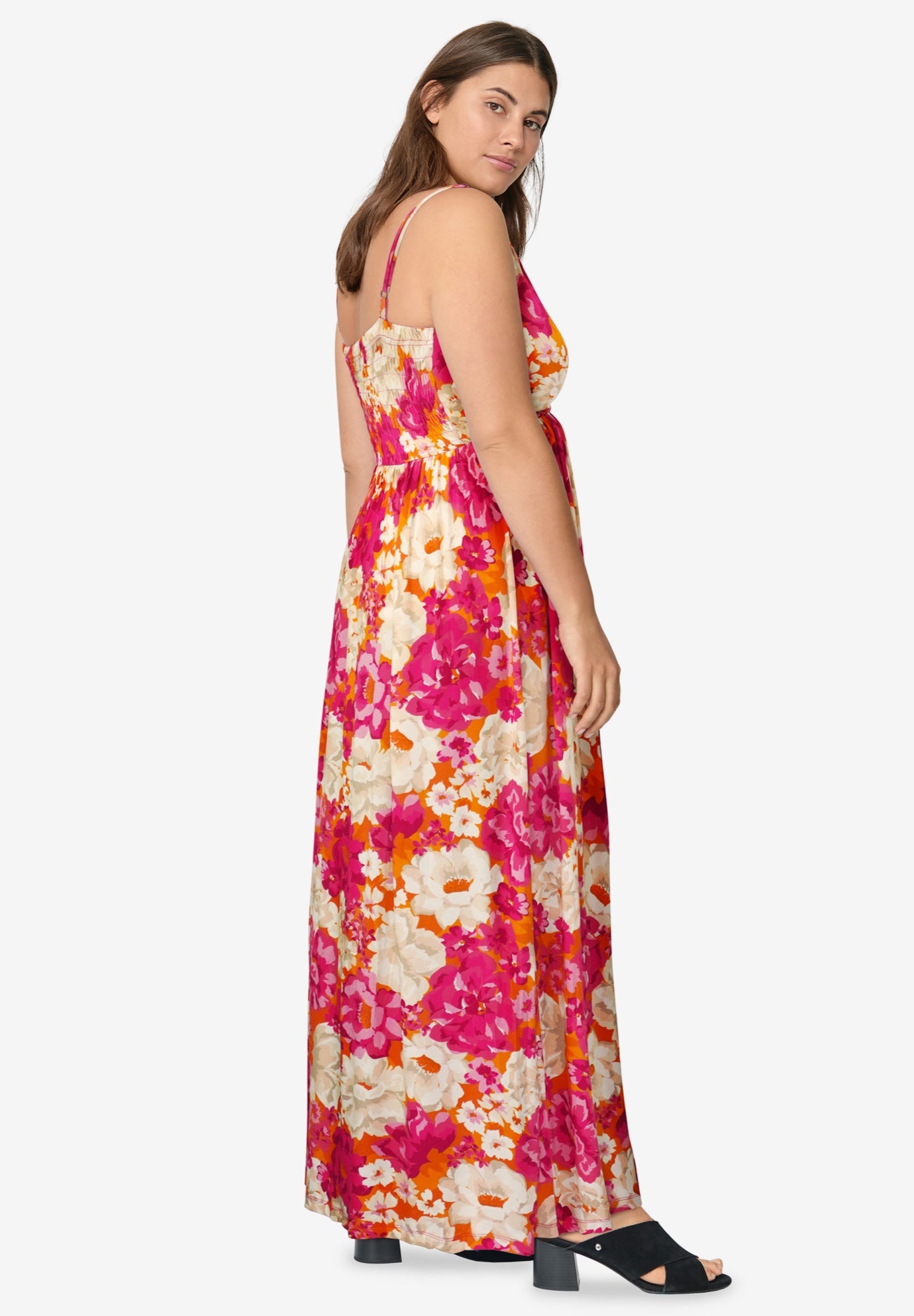 Knit Surplice Maxi Dress image number 1