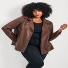 Jane Vegan Leather Jacket image number null