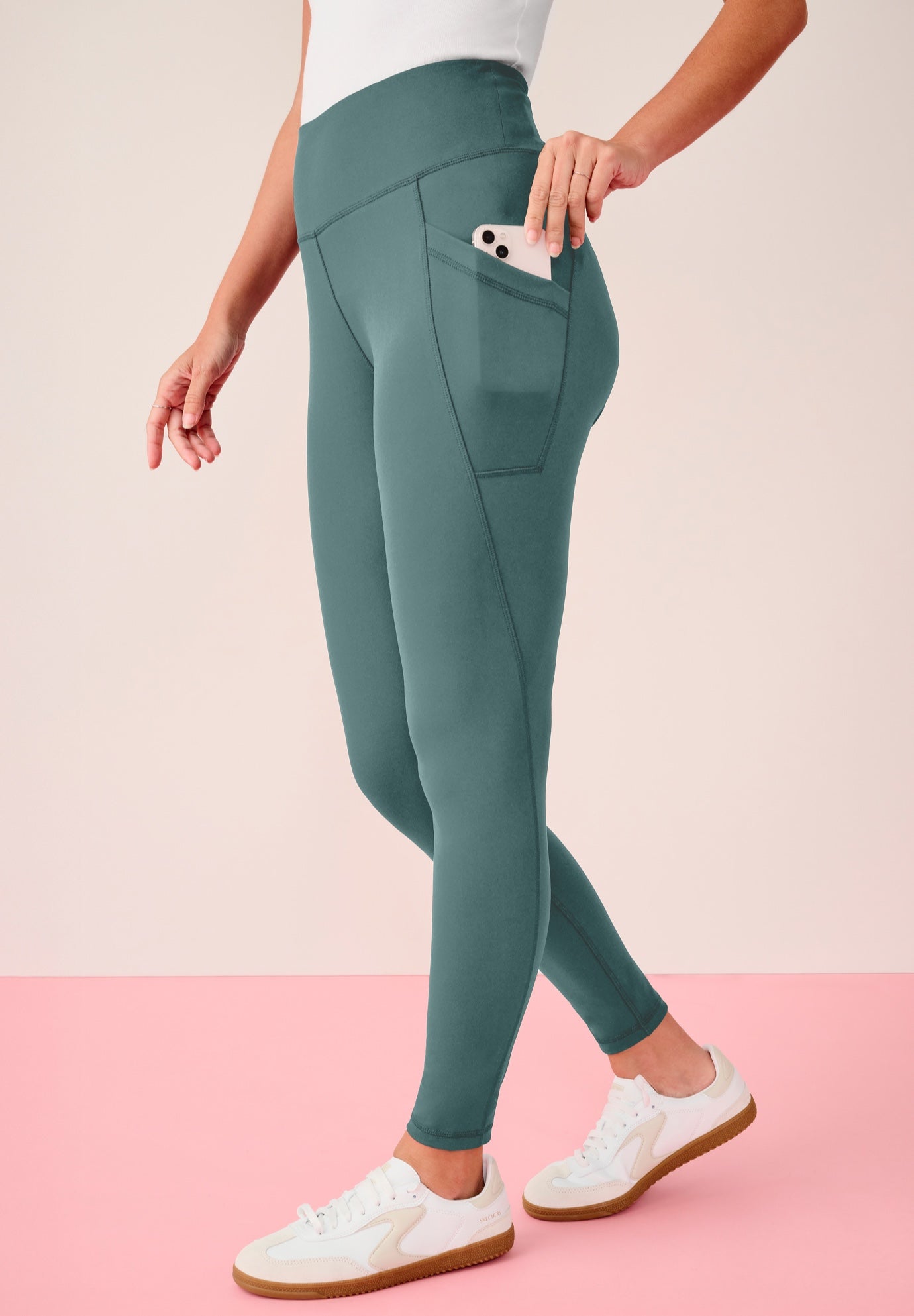 Soft Sculpt Side-Pocket Legging image number 0
