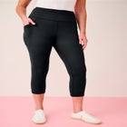 Soft Sculpt Side-Pocket Capri Legging image number null
