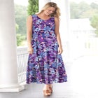 Sleeveless Crinkle Dress image number null