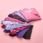 V-Neck Short Sleeve Midi Cotton Sleep Shirt image number null