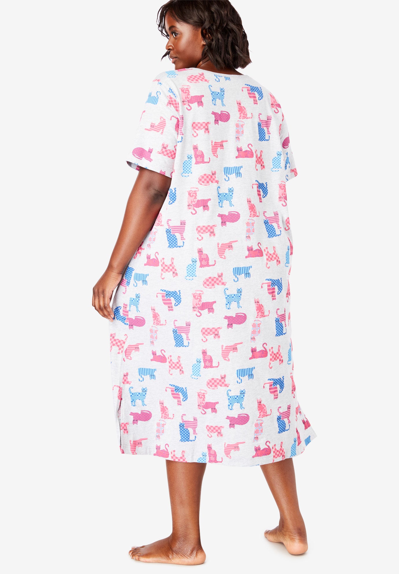 Long Print Sleepshirt image number 1
