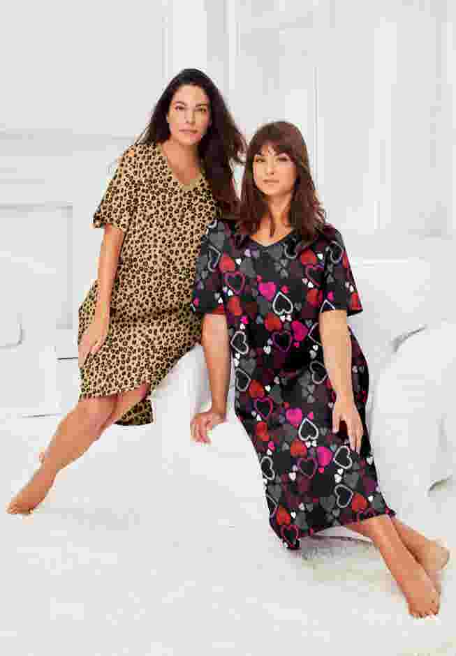 Long Print Sleepshirt image number 2