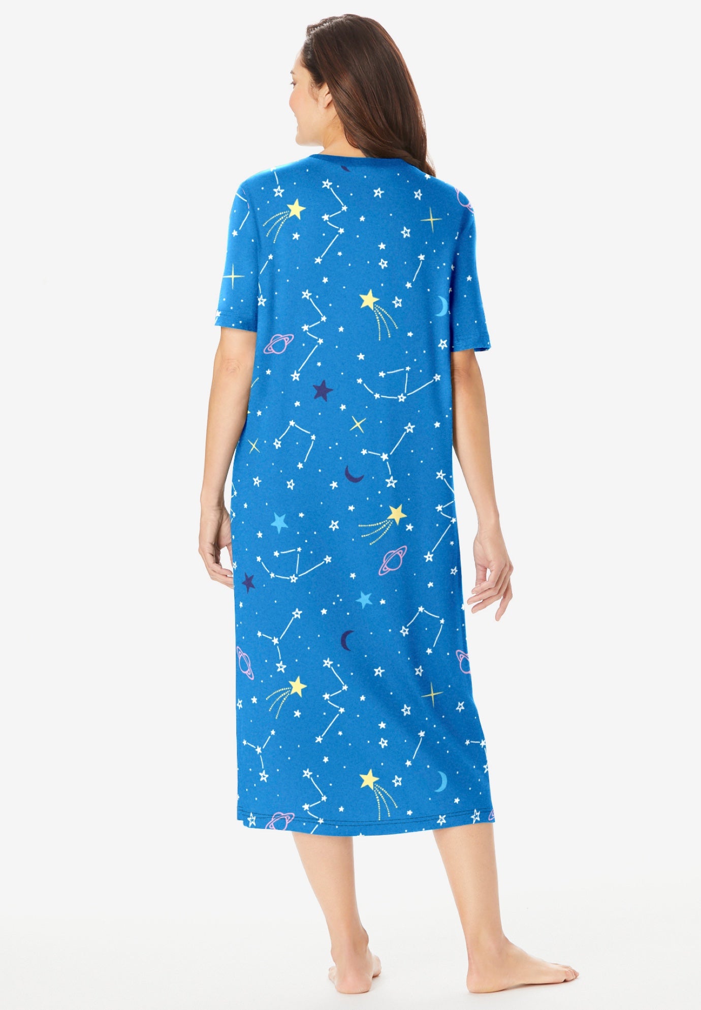 Long Print Sleepshirt image number 1