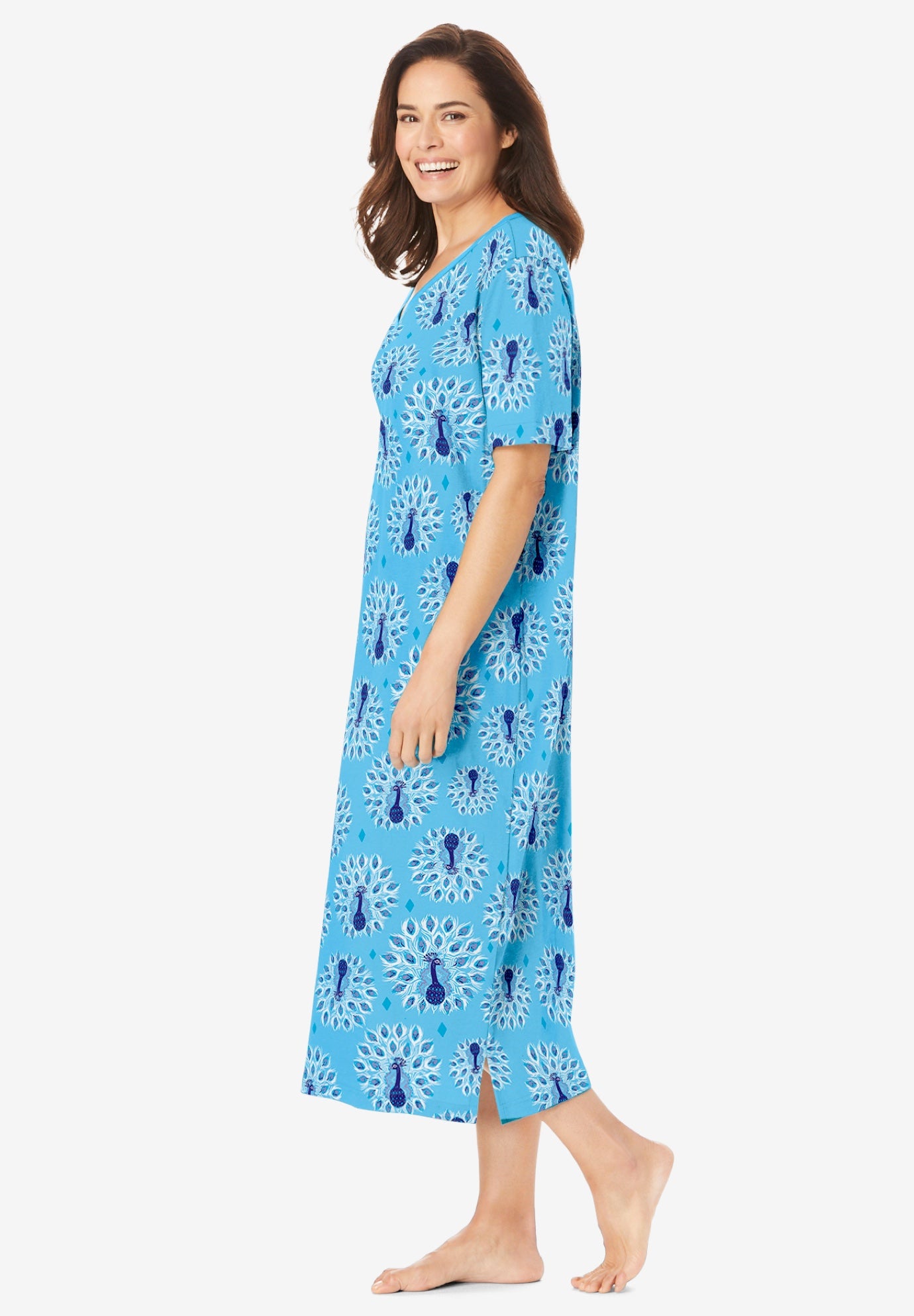 Long Print Sleepshirt image number 2